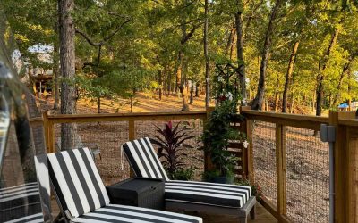 Falling Stars glamping property on Bull Shoals Lake, Arkansas