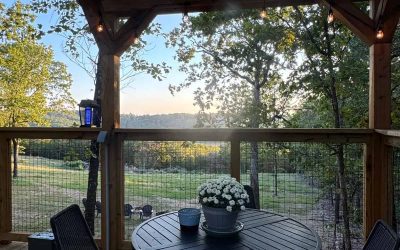 View at Falling Stars on Bull Shoals Lake, Arkansas